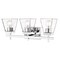 Z-Lite Lauren Vanity, 3-Light, 22 In.W x 6.5 In.L x 8.5 In.H, Chrome/Clear 819-3V-CH - alternate 1